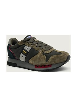 BLAUER Sneakersy QUEENS01 | zamsz ze sklepu Gomez Fashion Store w kategorii Buty sportowe męskie - zdjęcie 186610377