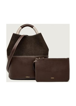 Furla Skórzana torebka na ramię + saszetka FURLA SFERA ze sklepu Gomez Fashion Store w kategorii Torebki damskie - zdjęcie 186610399
