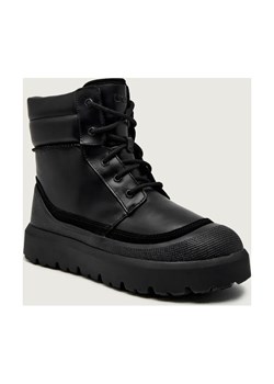 UGG Skórzane buty wysokie M NEUMEL HIGH WEATHER HYBRID | z dodatkiem wełny ze sklepu Gomez Fashion Store w kategorii Buty zimowe męskie - zdjęcie 186610438