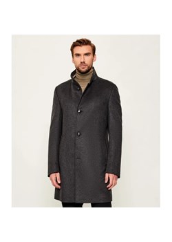 BOSS BLACK Wełniany płaszcz H-Hyde-SU-254 | z dodatkiem kaszmiru ze sklepu Gomez Fashion Store w kategorii Płaszcze męskie - zdjęcie 186611509