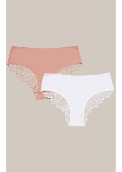 Esotiq 2-pack figi damskie Pelia 42158-K002, Kolor beżowo-kremowy, Rozmiar M, Esotiq ze sklepu Primodo w kategorii Majtki damskie - zdjęcie 186612428