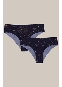 Esotiq 2-pack figi brazylijskie Pie-Pie 42272-K002, Kolor czarny-wzór, Rozmiar M, Esotiq ze sklepu Primodo w kategorii Majtki damskie - zdjęcie 186612449