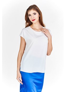 Bluzka FBZ873 EKRI ze sklepu fokus.pl w kategorii Bluzki damskie - zdjęcie 186613777