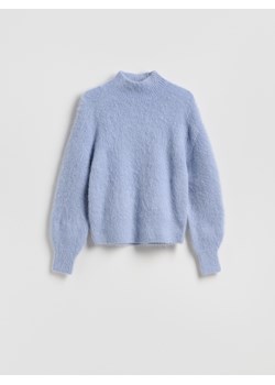 Reserved - Sweter z wełną z alpaki - jasnoniebieski ze sklepu Reserved w kategorii Swetry damskie - zdjęcie 186630458