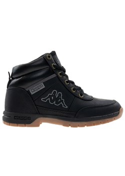Buty Kappa Bright Mid T 260239T-1111 - czarne ze sklepu streetstyle24.pl w kategorii Buty trekkingowe dziecięce - zdjęcie 186630965