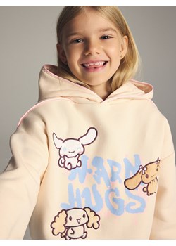 Reserved - Bluza Cinnamoroll - kremowy ze sklepu Reserved w kategorii Bluzy dziewczęce - zdjęcie 186632318