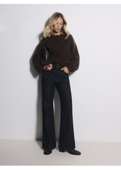Reserved - Jeansy loose flare - granatowy ze sklepu Reserved w kategorii Jeansy damskie - zdjęcie 186632499