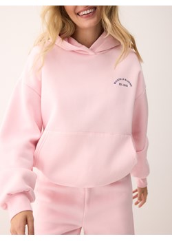 Reserved - Bluza oversize z kapturem - pastelowy róż ze sklepu Reserved w kategorii Bluzy damskie - zdjęcie 186632589