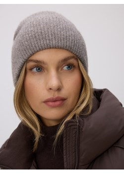 Reserved - Czapka beanie - brązowy ze sklepu Reserved w kategorii Czapki zimowe damskie - zdjęcie 186632676