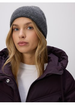 Reserved - Czapka beanie - ciemnoszary ze sklepu Reserved w kategorii Czapki zimowe damskie - zdjęcie 186632679