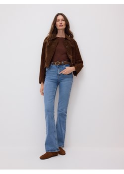 Reserved - Jeansy flare bootcut - niebieski ze sklepu Reserved w kategorii Jeansy damskie - zdjęcie 186632689