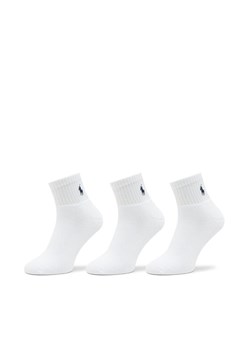 Polo Ralph Lauren Skarpety długie 449655220003 Biały ze sklepu MODIVO w kategorii Skarpetki męskie - zdjęcie 186633927