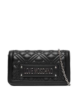 LOVE MOSCHINO Torebka JC5681PP0NLA000B Czarny ze sklepu MODIVO w kategorii Kopertówki - zdjęcie 186633947