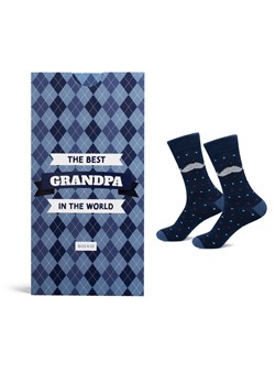 Skarpetki Laurka Najlepszy Dziadek na Świecie ze sklepu Sklep SOXO w kategorii Skarpetki męskie - zdjęcie 186634335