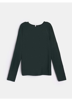 Sinsay - Sweter z zamkiem z tyłu - zielony ze sklepu Sinsay w kategorii Swetry damskie - zdjęcie 186634967