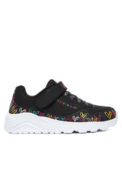 Sneakersy Skechers Uno Lite 314091L BKMT Czarny ze sklepu eobuwie.pl w kategorii Buty sportowe dziecięce - zdjęcie 186635758