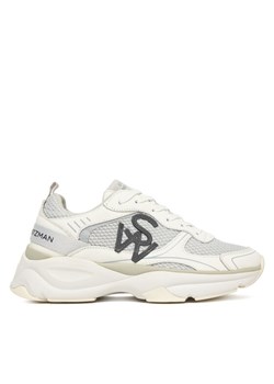 Sneakersy Stuart Weitzman Trainer SH318 Biały ze sklepu eobuwie.pl w kategorii Buty sportowe damskie - zdjęcie 186635805