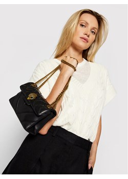 Torebka Kurt Geiger Mini Kensington 1470805109 Czarny ze sklepu eobuwie.pl w kategorii Listonoszki - zdjęcie 186635808