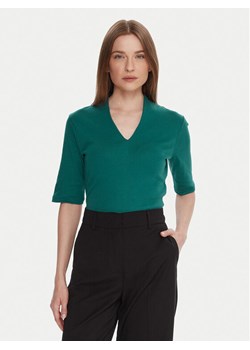 United Colors Of Benetton Bluzka 3GA2D400U Niebieski Slim Fit ze sklepu MODIVO w kategorii Bluzki damskie - zdjęcie 186636629