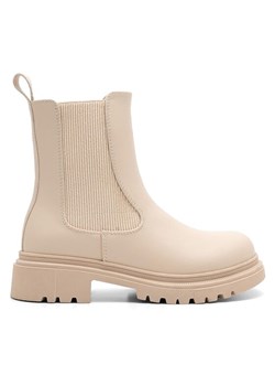 Nelli Blu Botki CS5819-03 Beżowy ze sklepu MODIVO w kategorii Workery damskie - zdjęcie 186636678