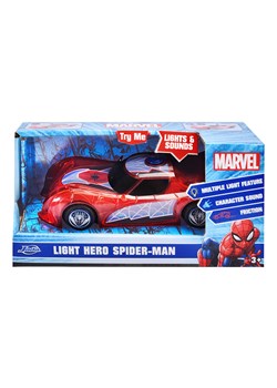 Dickie Toys Samochód &quot;Marvel Light Hero - Spider-Man&quot; - 3+ ze sklepu Limango Polska w kategorii Zabawki - zdjęcie 186638217