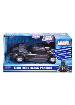 Dickie Toys Samochód &quot;Marvel Light Hero - Black Panther&quot; - 3+ ze sklepu Limango Polska w kategorii Zabawki - zdjęcie 186638219