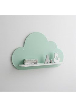 Woody Kids Regał ścienny w kolorze biało-miętowym - 33 x 25 x 10 cm ze sklepu Limango Polska w kategorii Meble dziecięce - zdjęcie 186638268