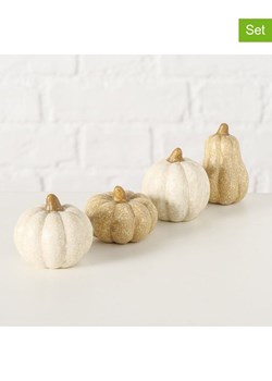 Boltze Dekoracje (4 szt.) &quot;Pumpky&quot; w kolorze kremowym ze sklepu Limango Polska w kategorii Dekoracje - zdjęcie 186638467