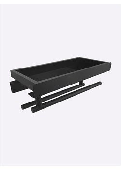 heine home Regał ścienny w kolorze czarnym - 42 x 15,5 x 20 cm ze sklepu Limango Polska w kategorii Regały i witryny - zdjęcie 186638597