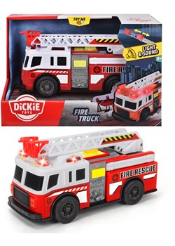 Dickie Toys Pojazd &quot;Fire Truck&quot; w kolorze czerwonym - 3+ ze sklepu Limango Polska w kategorii Zabawki - zdjęcie 186638695