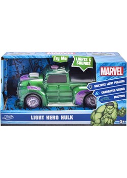 Dickie Toys Pojazd &quot;Marvel Light Hero Hulk&quot; w kolorze zielonym - 3+ ze sklepu Limango Polska w kategorii Zabawki - zdjęcie 186638699