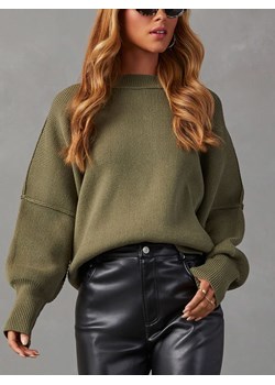 LA Angels Sweter w kolorze oliwkowym ze sklepu Limango Polska w kategorii Swetry damskie - zdjęcie 186638857