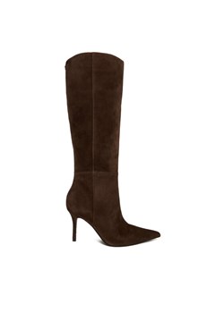 Kozaki Guess FLFGRS SUE11 Brązowy ze sklepu eobuwie.pl w kategorii Kozaki damskie - zdjęcie 186639539
