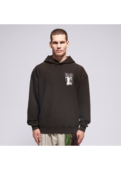 PROSTO BLUZA Z KAPTUREM HOODIE SHADOW WASHED BLACK ze sklepu Sizeer w kategorii Bluzy męskie - zdjęcie 186640106