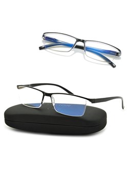 Korekcyjne okulary PLUSY moc: +2.75 z filtrem BLUE LIGHT do komputera i czytania ST313 ze sklepu Stylion w kategorii Okulary korekcyjne męskie - zdjęcie 186640267