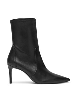 Botki Stuart Weitzman Stuart Power 75 SJ974 Czarny ze sklepu eobuwie.pl w kategorii Botki - zdjęcie 186641816