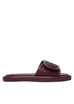 MICHAEL Michael Kors Klapki 40F5SKFA3S Bordowy ze sklepu MODIVO w kategorii Klapki damskie - zdjęcie 186642229