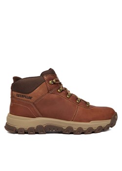 CAT Footwear Trzewiki Threshold Rebound Trek P726211 Brązowy ze sklepu MODIVO w kategorii Buty zimowe męskie - zdjęcie 186642239