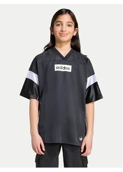 adidas T-Shirt Jersey JX3880 Czarny Loose Fit ze sklepu MODIVO w kategorii Bluzki dziewczęce - zdjęcie 186642255