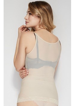 Koszulka modelująca beżowa Glam Top, Kolor beżowy, Rozmiar 3XL, Mitex ze sklepu Intymna w kategorii Bielizna wyszczuplająca - zdjęcie 186643438
