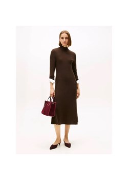 Tommy Hilfiger Wełniana sukienka MOCK-NK ze sklepu Gomez Fashion Store w kategorii Sukienki - zdjęcie 186644269