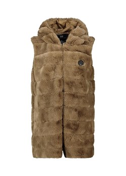 Geographical Norway Kamizelka polarowa "Uphemere" w kolorze szarobrązowym ze sklepu Limango Polska w kategorii Kamizelki damskie - zdjęcie 186644466