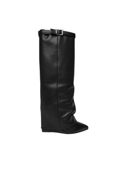 Steve Madden Kozaki Corenne SM11003418 Czarny ze sklepu MODIVO w kategorii Kozaki damskie - zdjęcie 186644508