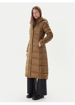 Blauer Płaszcz zimowy Impermeabile 25WBLDK03101 Zielony Regular Fit ze sklepu MODIVO w kategorii Płaszcze damskie - zdjęcie 186644516