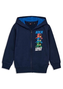 LEGO Bluza Lwasku 700 11010945 Granatowy Regular Fit ze sklepu MODIVO w kategorii Bluzy chłopięce - zdjęcie 186644518