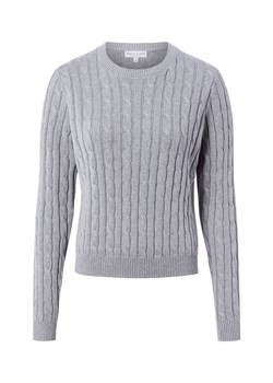 Marie Lund Damski sweter bawełniany Kobiety Bawełna szary marmurkowy ze sklepu vangraaf w kategorii Swetry damskie - zdjęcie 186645049