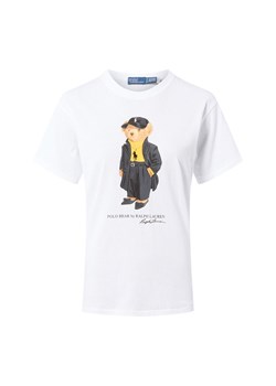 Polo Ralph Lauren Koszulka damska Kobiety Bawełna écru nadruk ze sklepu vangraaf w kategorii Bluzki damskie - zdjęcie 186645057