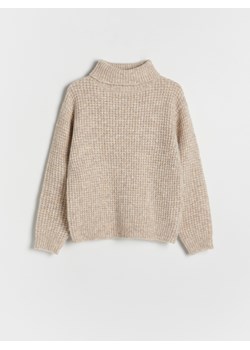 Reserved - Sweter z domieszką wełny - złamana biel ze sklepu Reserved w kategorii Swetry chłopięce - zdjęcie 186645659