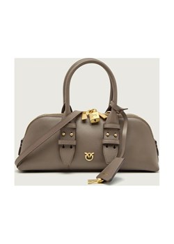 Pinko Skórzany kuferek BOWLING BAG ze sklepu Gomez Fashion Store w kategorii Kuferki - zdjęcie 186646938