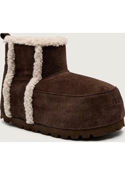 INUIKII Śniegowce CHUNKY | shearling | zamsz ze sklepu Gomez Fashion Store w kategorii Śniegowce damskie - zdjęcie 186646979